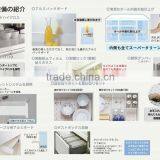 Japanese High Quality Kitchen Kabinet With Diamond High Gloss Material thumbnail-3