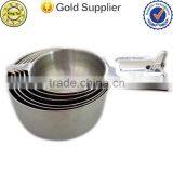 Fashion Measuring Kitchenware Stainless Steel Measuring Cup With Cheap Price thumbnail-2