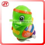 Plastic wind up toys duck with EN71
