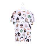 OEM Brand New 3D Print Emoji Gun Latest Women T Shirt thumbnail-3