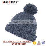 Winter Custom Knitted Beanie Hat Wholesale thumbnail-4