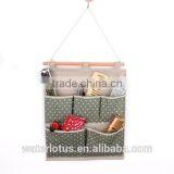Durable Wall Decorative Fabric Hanging Bag With Pocket thumbnail-3
