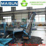 Scrap Rubber Tire Recycling Machine Rubber Powder Making Equipment thumbnail-1