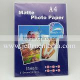 125g matte inkjet photo paper for HP, Canon, Epson inkjet printer, A3, A4, A6, 10X15, 4R, 3R, 5R, 24", 36", 42", jumbo roll