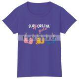 OEM Service Women Custom Tshirt 100% Cotton Casual Multi Colors t Shirt thumbnail-6