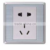 Electric 2 Pin and 3 Pin Socket With Wall Switch thumbnail-1