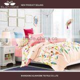 100% Cotton China Supplier New Fresh Style Flower Design Wholesale Duvet Covers thumbnail-1