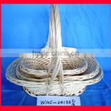 hot sale high quality willow flower basket