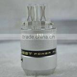 SonarQuest Aluminum Metal Sliver Plated Pure Copper Power IEC