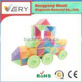 Children Beyond 3 Years Old Pre-school Learning Safe Magnetic Construction Puzzle Toy thumbnail-4