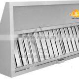 Guangzhou/Foshan Customized Commercial Chimney Kitchen Suction Range Hood thumbnail-1