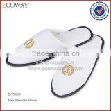 OEM Disposable Wholesale Luxury Hotel Miscellaneous Fleece Slippers thumbnail-1