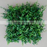 Wholeselling Wall Decorative Plastic Green Faux Boxwood Mat Grass Hedge Mat