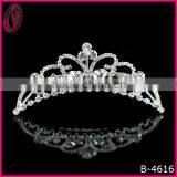 New Design Pricess Decorative Metal Tiara Crown For Kids thumbnail-1