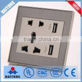 5pin Double USB Wall Switch With the Best Price thumbnail-1