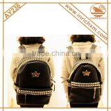 Girls PU Stud Backpack Girls Fashion Backpack Bag thumbnail-1
