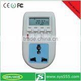 220V 10A 2200W LCD Display Programmable Digital Timer Switch