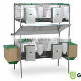 Rabbit cage 2 floors 2 nests and 2 compartments. Model Laguna