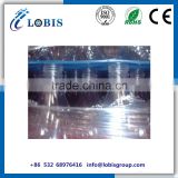 Corrugated plastic layer pad for beer and liquor containers