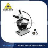 High Quality Trinocular Gemology Microscope With CCD Leica Head Latest Lighting System thumbnail-1