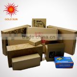 assembling corrugated paper carton box