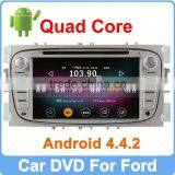 Ownice New Quad Core Android 4.4.2 dvd player for ford focus Cortex A9 1.6GHz Support DVR TPMS