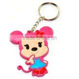 Free Samples Soft Pvc Cartoon Key Chain for Sale