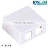 Lancom Over 5 Years Experience Factory High QualitySurface Wall Mount Box RJ45, Category 5e thumbnail-1