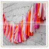 Big Yellow Tissue Paper Tassel for Party Decoration,wedding Decoration