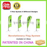 Promotional Outdoor Advertising Flag Beach Flags Banner for Wholesale