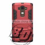 Popular Armor Rugged Kickstand Shockproof Steel Small Kickstand Case TPU+PC 2 in 1 Case For LG G4 Hard Case Lowest Price thumbnail-3