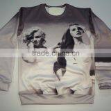 New Style Black Custom Printed Sweatshirt/Hoodies Sweatshirts /Crewneck Sweatshirt thumbnail-4