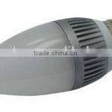 4W C37 Led Candle Light With E27 Socket Aluminum /PC COVER CE&ROHS&ISO9001