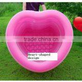 Inflatable Swimming Pool Cover/ Heart Shaped Design Inflatable Pool