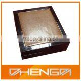 Custom Make Matte Wooden Tea Chest Box With Compartments thumbnail-3