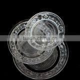 Glass Charger Plates Wholesale With Embossed Design thumbnail-2