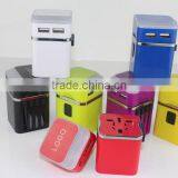 HOT World Travel Adapter Charger 2 USB Charger Universal Adapters and Converters thumbnail-4