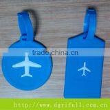 Can Custom LOGO Simple Silicone Luggage Tag