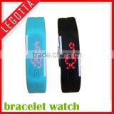 Cheap Price Wholesale Colourful Fashional Led Geneva Silicone Watch thumbnail-6