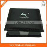Creative Office Memo Pad With PU Leather Case thumbnail-2