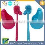 Multifunction Cleaning Bathroom Toilet Brush With Holder thumbnail-2