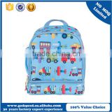 Custom Popular Kids Backpack School Bag with Lunch Pocket