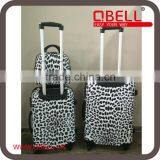 ABS+PC Luggage Trolley Suitcase With Vanity Case,360 Degree Wheel,promotion Style,leopark Printing thumbnail-2