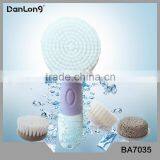 Portable Facial Beauty Equipment Facial Brush 4 In 1 Facial Massager Machine , 4 In 1 Beauty Care Massager thumbnail-1