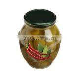 High Quality 100% Tunisian Table Olives,Green Olives With Cayenne Peppers & Laurel,Table Olives 370 ml Glass Jar thumbnail-2