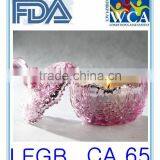 Votive Glass Candle Holder With Color thumbnail-3