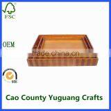 Antique Wooden Food Serving Trays thumbnail-1