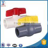 Hot Sale Plastic Compact Manual Ball Valve on