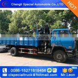 5Ton Knuckle Crane Mounted Truck Lorry Crane thumbnail-2
