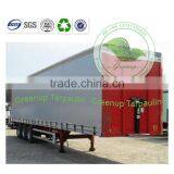 Custom Flame Retardant PVC Tarpaulin Truck Body Container Curtains thumbnail-1